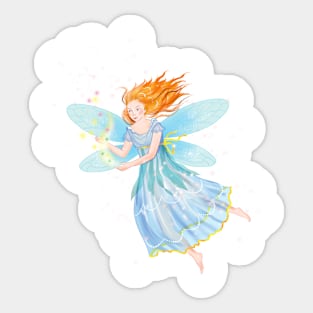 fairy blue fairy Sticker